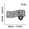 Los parches de lentejuelas con temática de equipo de la Liga de Fútbol Americano NFL son adecuados para la decoración DIY de ropa y bolsos.