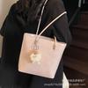 Bolsa Tote Grande Capacidade Retrô para Mulheres, Nova Bolsa de Ombro/Axila Moda Tendência 2026, Bolsa de Mão Simples Versátil