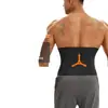 Corset Esportivo de Neoprene Fitness Cinta Abdominal Zíper Botão Vedação da Cintura Material de Suor Mergulho Peça Modeladora para Homens