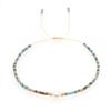 Pulsera de Verano Simple Nueva Bohemia Colorida Luz de Lujo Pequeñas Cuentas de Arroz Nicho Pulsera para Dama Cuentas al Por Mayor
