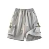 Pantalones Cortos de Trabajo para Hombre al por Mayor Pantalones de Color Sólido para Hombre Verano 2025 Estilo Americano Pantalones Casuales Marca de Moda Pantalones Cortos de Cinco Puntos al por Mayor