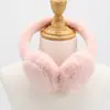Orejeras Cálidas de Invierno para Mujer Estilo Coreano Lindas Orejeras para Estudiantes Protección para los Oídos Bolsas para los Oídos de Felpa Anticongelante Ajustables Orejas de Conejo