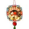 Linterna de Peluche del Festival de Mediados de Otoño Linterna Brillante Portátil para Niños Kit de Materiales DIY para Puesto del Festival de Linternas Pequeños Artículos