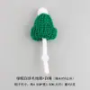 Conjunto Transfronterizo de Mini Gorro y Bufanda Tejidos de Navidad Decoración de Muñeca Decoraciones Navideñas de Ganso Grande Decoraciones Navideñas