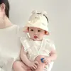 Sombrero de Bebé Verano Delgado Ala Ancha Protección Solar Parte Superior Abierta Gorra con Visera Bebé Niño y Niña Meses Pequeños Sombrero para el Sol