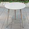 Mesa de Exterior, Cafetería de Ocio, Mesa y Sillas de Exterior, Balcón de Hierro, Tienda de Té con Leche al Aire Libre, Sencillo y de Ocio
