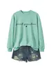 Sudadera interior casual y elegante simple para mujer, estilo europeo y americano, para la estación independiente de la lista de deseos de la bisabuela Amazon