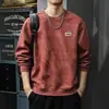 2026 Nuevo Otoño Pesado Tinte Nube Lavado Sudadera con Capucha Hombre Rascally Americano Atractivo Manga Larga Superior Primavera Otoño Chaqueta Casual Moderna