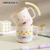 Portacepillos de dientes lindo y adorable para uso doméstico, una taza divertida y encantadora para enjuagarse y cepillarse los dientes, perfecta para parejas, un recipiente para cepillos de dientes y un portacepillos de dientes antibacteriano