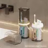 Copo de Lavar para Viagem de Pet, Copo para Enxaguar a Boca, Gadget Essencial de Viagem, Caixa Portátil para Armazenar Escova de Dentes, Estojo para Escova de Dentes
