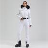 Traje de Esquí para Mujer Nuevo Profesional Tabla Doble Impermeable Cálido Comercio Exterior Cortavientos Deportivo Exterior Traje de Esquí traje de Mujer Enterizo