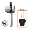 Montagem de Hotend Mini Tuot Bamboo A2La1/A1 Bico de Aço Temperado Cabeça de Impressão Isolamento Térmico Cerâmico Manga de Silicone