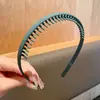 Diadema de Pelo Esponjosa de Moda con Dientes para Mujeres, Accesorio para el Cabello para Uso Diario, Nuevo Pinza para el Cabello 2025