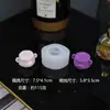 Nuevo Producto Veladora Perfumada Perro Osito Estéreo 3D Adorno de Yeso Molde de Silicona para Pastel de Fondant Chocolate