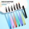 Plumas para Uñas Gradiente Set de 6 Piezas, Plumas Funcionales para Fototerapia, Plumas para Dibujo de Líneas, Plumas para Pintura de Flores, Directo del Fabricante