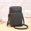 2026 Novo Modelo Grande Capacidade Multifuncional Cor Sólida Fashion Simples Bolsa de Ombro Tela Sensível ao Toque Transversal Bolsa para Celular para Mulheres