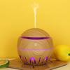 Humidificador creativo USB de gotas de agua de niebla con grano de madera, suministro de fabricantes de máquina de aromaterapia, regalos con LOGO