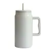 Nueva Taza de Acero Inoxidable al Vacío de Doble Capa de Gran Capacidad Transfronteriza para Bebidas Grandes (50 oz) con Asa para Coche