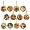 Kit de pintura de diamantes de 12 piezas de Amazon, set de manualidades DIY para crear adornos de Navidad, decoraciones de pintura de perlas con temática de animales para interiores