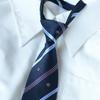Corbata JK Estilo Universitario DK Sin Nudo Uniforme para Hombre y Mujer cos Comic-Con Camisa de Actuación Accesorios Uniforme Escolar Japonés Guapo