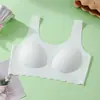 Suporte Suave para Seios Pequenos de Menina Reunião Para-seios Roupa Íntima Reunião sem Aro de Aço Confortável Suporte Superior Respirável Sutiã Camiseta