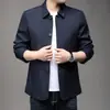 Dropshipping de jaquetas masculinas populares para homens de meia-idade, blusas masculinas estilo business casual e agasalhos para pais