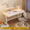 Mesa de Estudo Infantil Mesa para Computador de Mesa Mesa Escritório Casa Estudante Mesa e Cadeira Ajustáveis para Lição de Casa Mesa e Cadeira para Aluno do Ensino Fundamental
