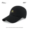 Boné de Beisebol de Secagem Rápida com Aba Estendida para Circunferência de Cabeça Grande Unissex Moda Emagrecimento Facial Casual Boné com Letra Bordada