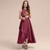 Vestido Infantil Transfronteiriço Amazon Vestido de Princesa Passarela de Meninas Apresentação de Piano Recitação de Poesia Pequena Princesa