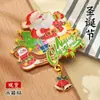 Imanes de Nevera de Dibujos Animados Navideños, Imanes de Nevera 3D Pintados de Árbol de Navidad, Regalos de Recuerdo