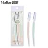 Selección estricta de la navaja recortadora de cejas Marion, navaja de seguridad para recortar cejas macro, navaja de acero inoxidable para afeitar cejas, herramienta de maquillaje de belleza 3048