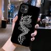 Capa de telefone aplicável iPhone15 Chinese Dragon National Tide