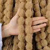 Pompones en Forma de Calabaza Encaje Artificial Hecho a Mano DIY Decoración Cheongsam Hanfu Accesorio para Cortina Borde con Volantes Hecho a Mano DIY