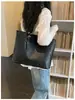 Bolsa de Tecido de Nicho de Moda de Luxo para Mulheres 2026 Nova Bolsa de Ombro para o Dia a Dia Bolsa Tote para Saída de Estudante Universitário