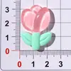 Novos Acessórios Transparentes de Resina com Flores Frescas e Fofos para DIY Capa de Celular Garrafa de Água Capa de Celular Adesivo para Geladeira