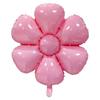 Globo de Película de Aluminio Plumeria Macaron Margarita Accesorios para Fotos Fiesta de Cumpleaños de Bebés Niños Girasol
