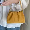 Bolso Cubo Retro de Gran Capacidad Nuevo Otoño/Invierno 2026 Diseño Nicho Coreano Bolso Cruzado Bolso de Mano de Moda