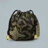 07Jn Bolsa de Brocado Bolsa de Estilo Antiguo para Cuentas de Oración Budista Bolsa para Pulsera, Bolsa Cultural, Bolsa de Embalaje, Bolsa Pequeña de Brocado, Bolsita