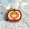 Clip decorativo de fruta animal de dibujos animados, clip para sellar regalos, clip para notas, clip de PP, artículo pequeño lindo de 2 yuanes para estudiantes