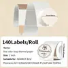 Papel Térmico con Gradiente de Color Ciclo Multicolor Adecuado para Papel de Etiqueta Térmica Jingchen B3S, Detong P1, Puchu Aq00
