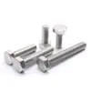 En stock tornillos de hexágono exterior de rosca completa DIN933 M3-M18 tornillos de hexágono exterior tornillos de acero inoxidable 304