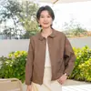 Camisa Artística Yun Yun Primavera/Verano 2026 para Mujer, Estilo Coreano, Corte Holgado, Tallas Grandes, Versátil Casual, Manga Larga, Top con Cuello para Viajar