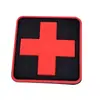 Fornecedor do Fabricante Velcro Adesivo de PVC Braçadeira da Cruz Vermelha Insígnia Médica Insígnia de Moral de Resgate