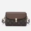 Bolso Cuadrado Pequeño Estampado Retro 2025 Nueva Moda Bolso de Hombro de Gama Alta Estilo Femenino Bolso Cruzado Simple para Viajar