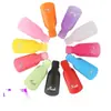 Amazon Spot Logotipo Impressível Removedor de Esmalte Bolsa com Clipe Removedor de Esmalte para Unha do Dedo Plástico para Manicure Clipe Removedor de Esmalte