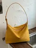 Bolso de ante coreano de nicho tipo empanada, bolso de hombro versátil casual de moda vintage, bolso de trabajo esmerilado de Instagram