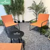 Fábrica de Origen Silla Sofá de Ratán para Exteriores Patio de Villa Ocio Exterior Impermeable Hotel Casa de Huéspedes Terraza Sofá