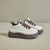 Tenis Blancos de Invierno 2025 de Caña Alta con Forro Polar Nuevo Estilo Coreano Ins Estudiante Aumenta Altura Casual Zapatos Cálidos Xw203
