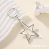 Chaveiro Estrela de Cinco Pontas Vazada Exagerado Strass Feminino Pingente Acessórios