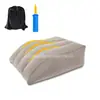 Almofada para Pernas com Apoio para os Pés Inclinado e Alívio de Fadiga, Almofada para Joelhos, Almofada para Pés Portátil para Viagem